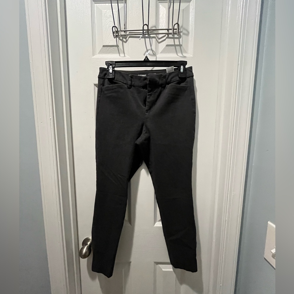Old Navy High Rise Pixie Skinny Women’s Dark Gray Pants